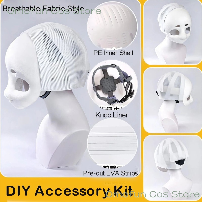 Anime Cosplay With Mask - Für Fursuit Kigurumi DIY Material Kopfbedeckung