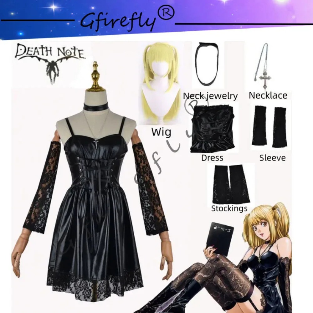 Anime Cosplay Manga - Misa Amane Death Note Cosplay Kostüme