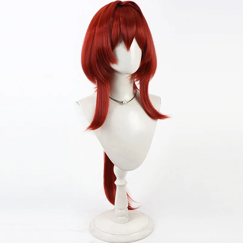 Anime Cosplay Red Hair - KK56Game Arknights: Endfield Cosplay Laevatain Rote