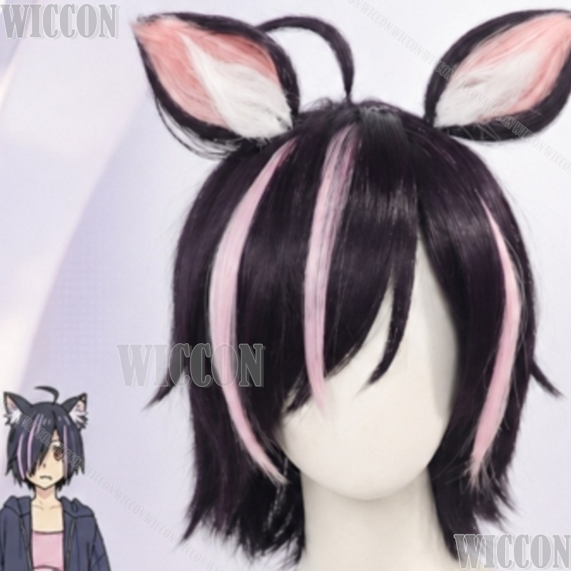 Cosplay Anime Black Hair - Chainsmoker Katzen-Cosplay Hameko Easygoing Anal Angel