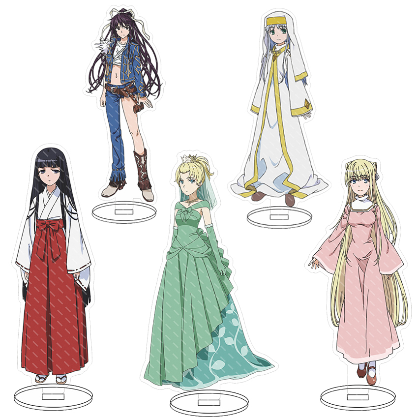 Anime Cosplay Rental - 16CM Anime Acryl-Ständer A Certain Magical