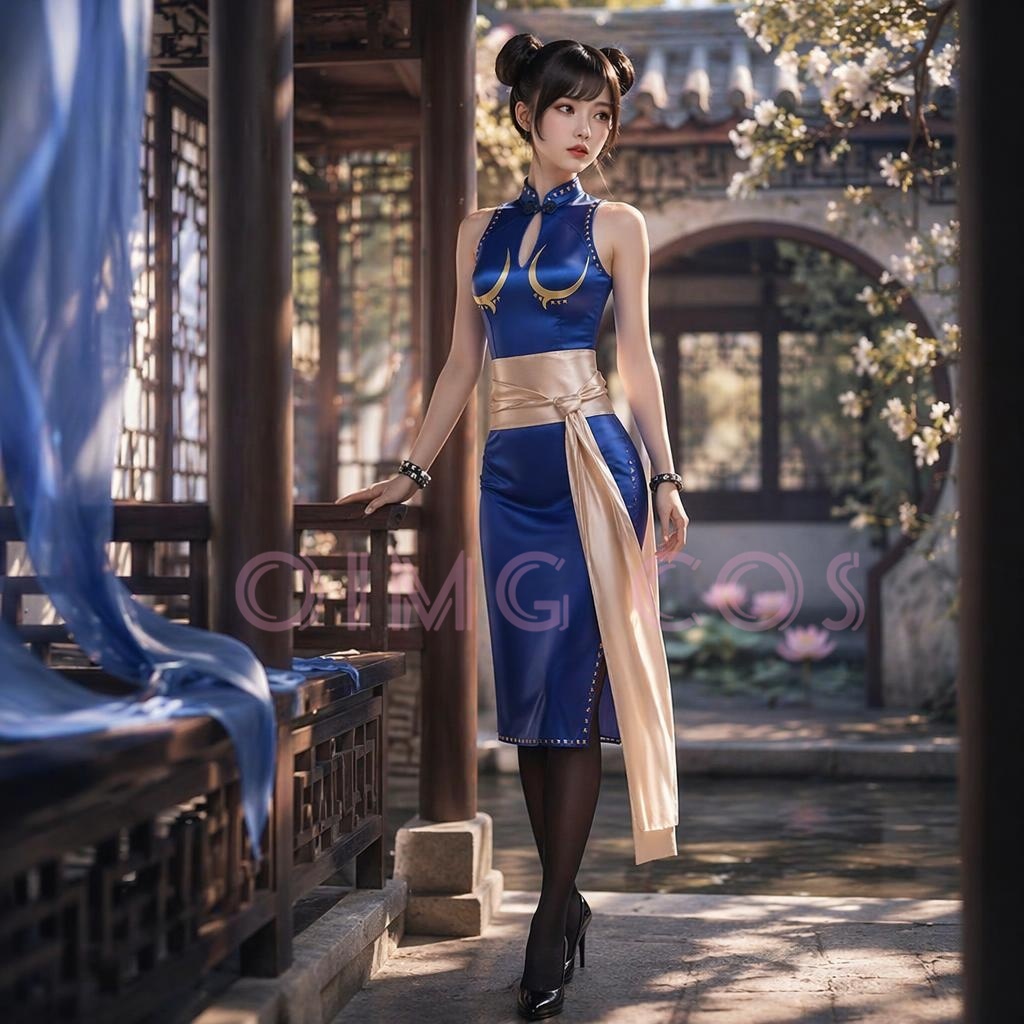 Anime Cosplay Event - Game Street Fighter Chun Li Cosplay-Kostüm,
