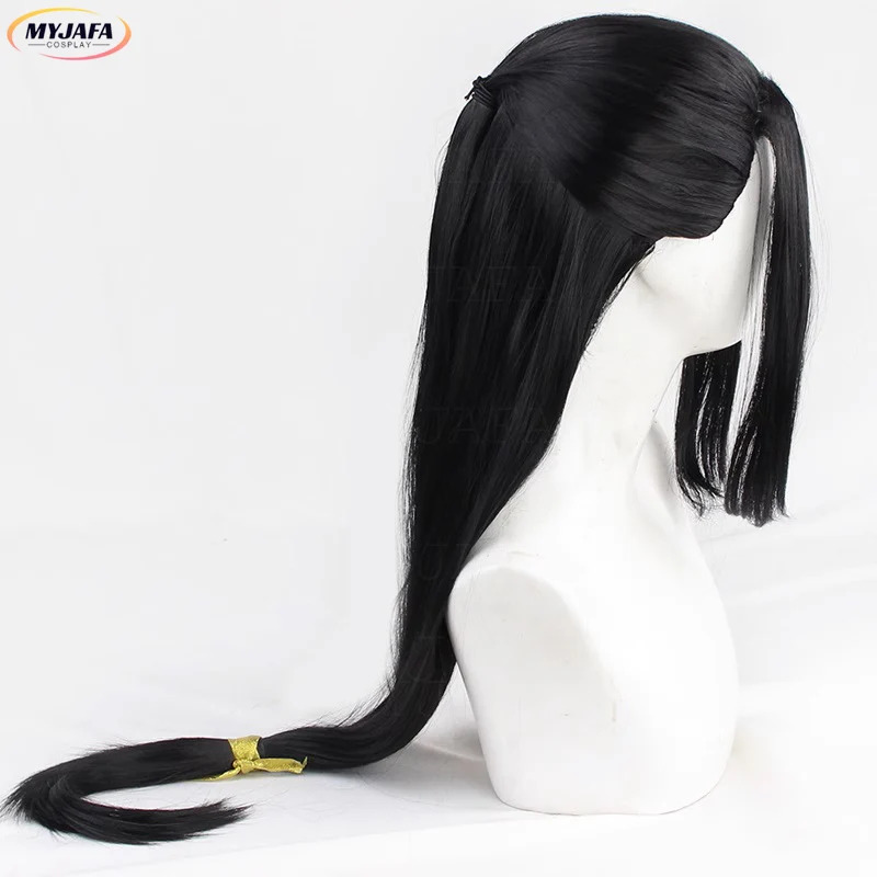 Anime Cosplay Long Black Hair - CyJin Guangyao Cosplay Perücke Jin Guang