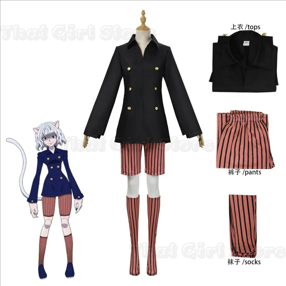 Hunter X Hunter Uniform - Damen Anime Katzenanzug Hunter X Hunter