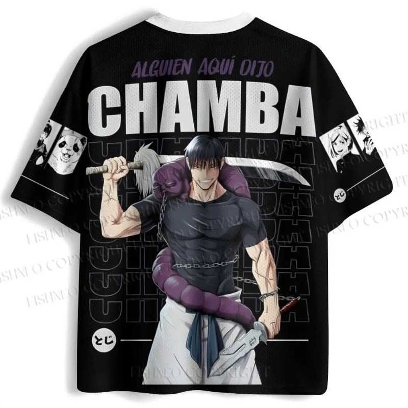 Jujutsu Kaisen Uniform - Jujutsu Kaisen Toji Fushiguro T-Shirt Herren
