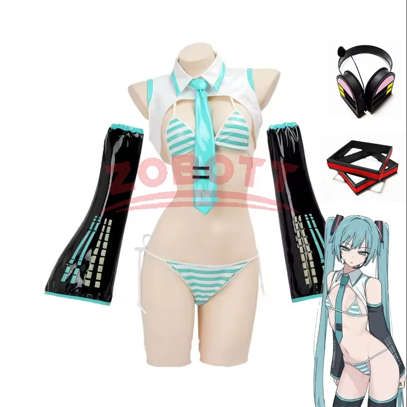 Cosplay Anime N - Game Miku Cosplay Miku Formelanzüge Cosplay