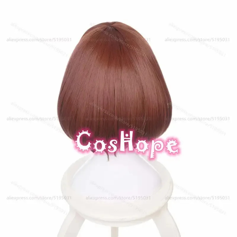 Cosplay Anime N - e,4;v'6\k/MHA OCHACO URARAKA Damen Kurze Bob-Perücke