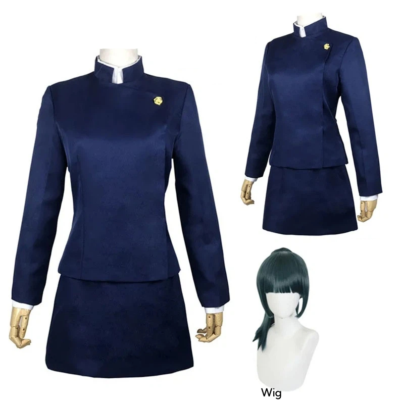 Jujutsu Kaisen Uniform - Jujutsu Kaisen Maki Zenin Cosplay Kostüm