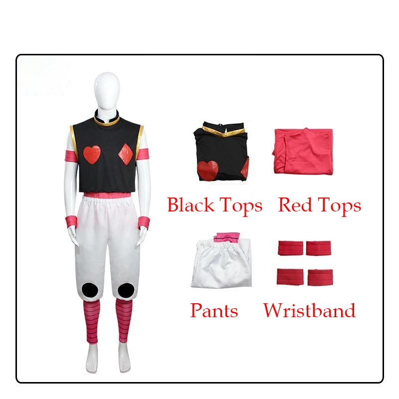 Hunter X Hunter Uniform - Anime X HUNTER Hisoka Kostüm Komplettset