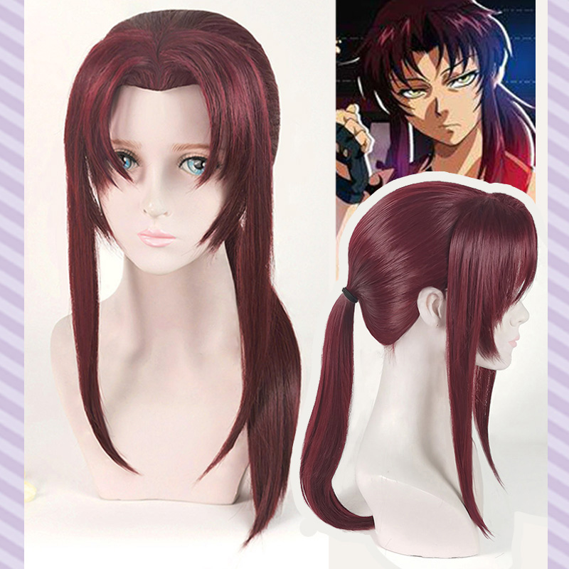 Anime Cosplay Long Black Hair - Neue BLACK LAGOON Rebecca Revy Cosplay