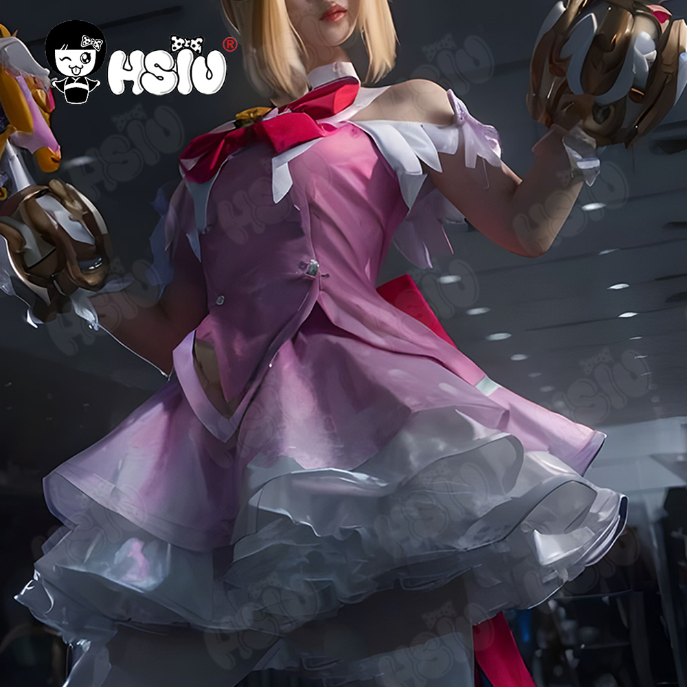 Anime Cosplay Girl - Juno Cosplay Kostüm Perücke HSIU Blonde