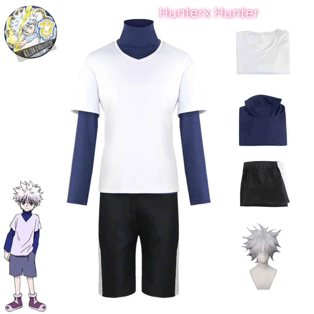Hunter X Hunter Uniform - Hunter x Hunter Killua Zoldyck Cosplay-Kostüm,