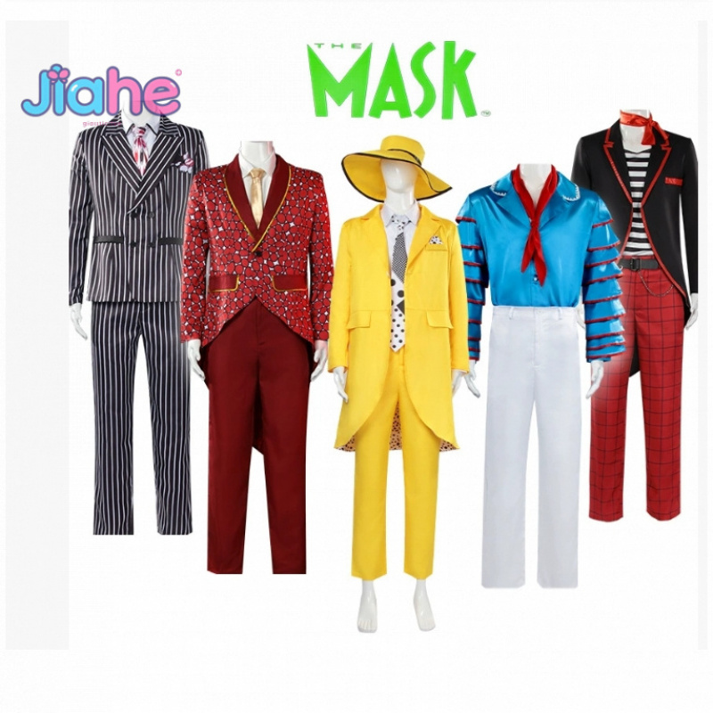 Anime Cosplay With Mask - Jim Carrey Stanley Ipkiss Film Die