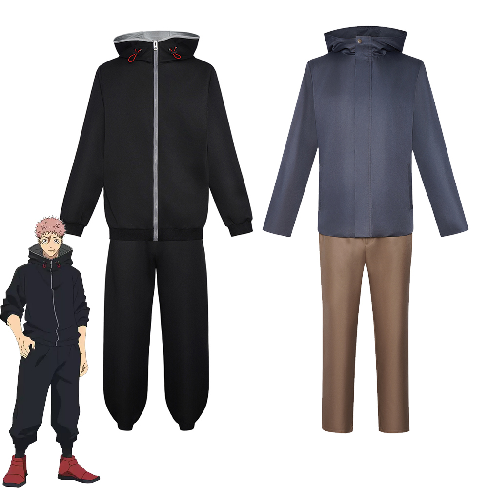 Jujutsu Kaisen Uniform - Japanisches Anime Jujutsu Kaisen Cosplay-Kostüm Yuji