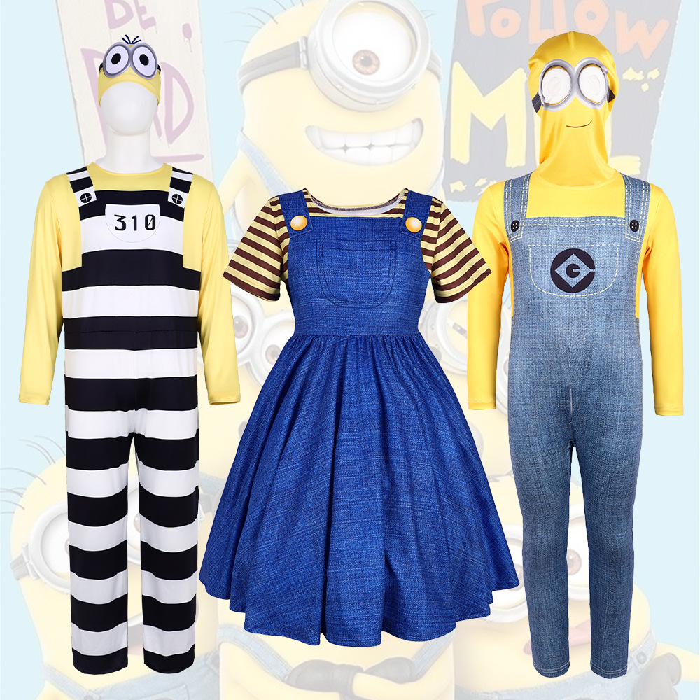 Anime Cosplay Little Girl - Cartoon Filme Despicable Me Cosplay Kostüm
