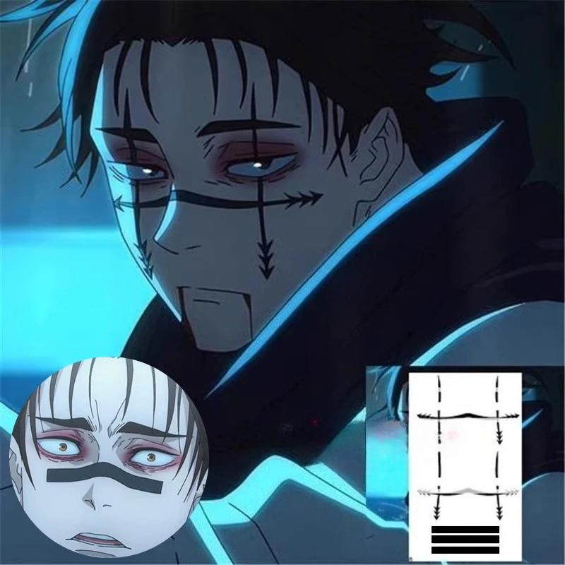 Jujutsu Kaisen Uniform - Choso Tattoo-Aufkleber Anime Jujutsu Kaisen Staffel
