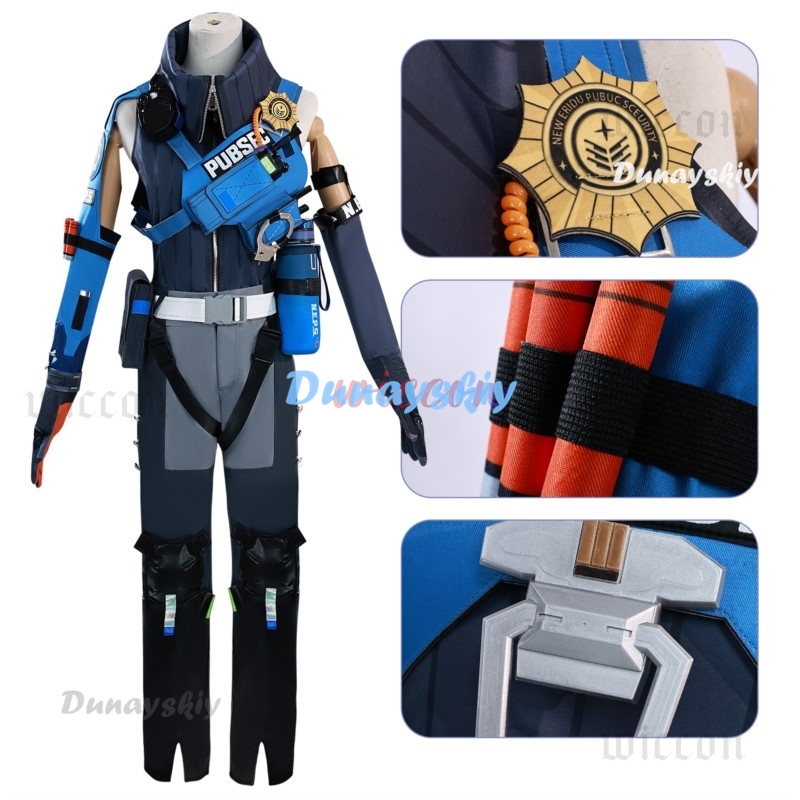 Cosplay Anime N - Zenless Zone Zero Seth Lowell Cosplay-Set