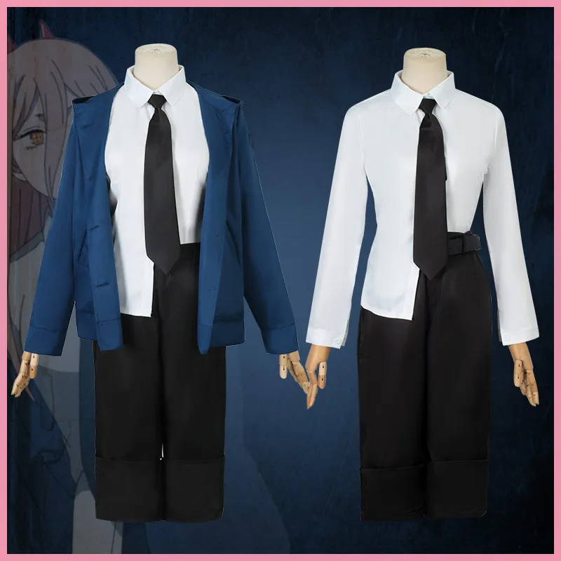 Chainsaw Man Cosplay - Power Cosplay Chainsaw Man Kostüm Blaue