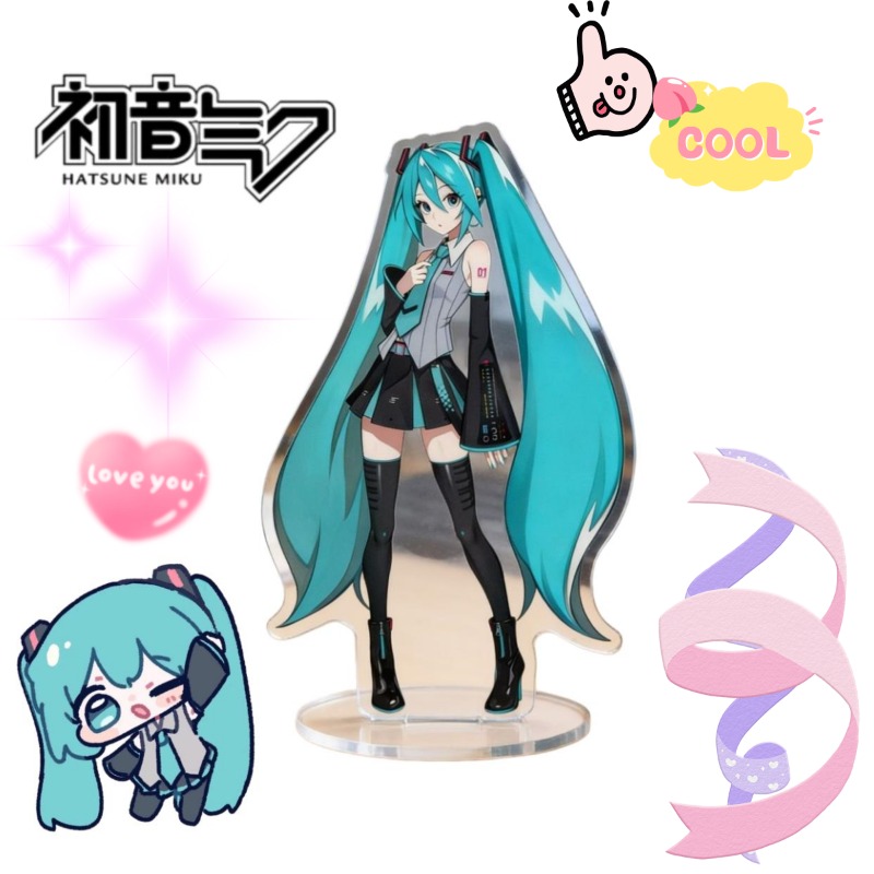 Hatsune Miku 10cm Acryl-Stände – Anime Cosplay Manga Bewertung und Preis