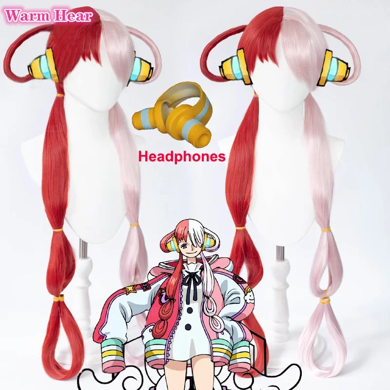 2026 Anime UTA Rot-Rosa Hitzeb – Anime Cosplay Red Hair Bewertung und Preis
