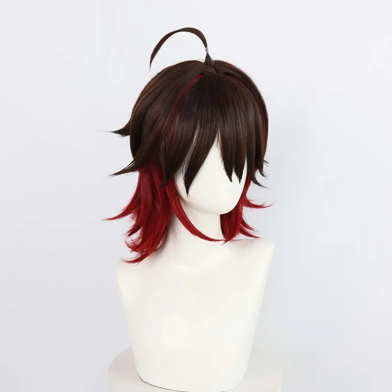 Le Cool Men Genshin Impact Gam – Cosplay Anime Black Hair Bewertung und Preis