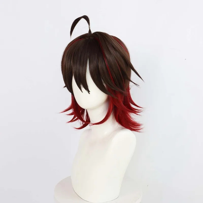 Le Cool Men Genshin Impact Gam – Cosplay Anime Black Hair Bewertung und Preis