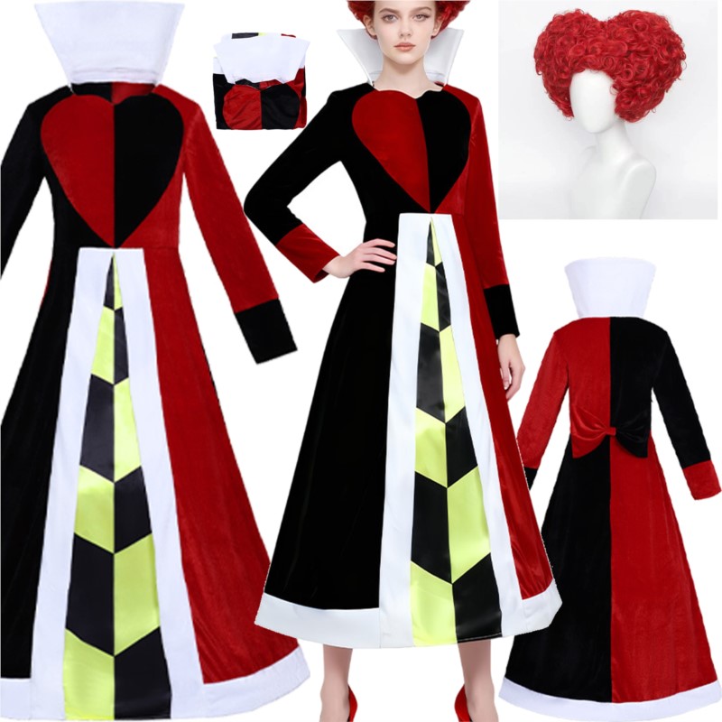 Königin Anime Rotes Herz Film  – Anime Cosplay Red Hair Bewertung und Preis