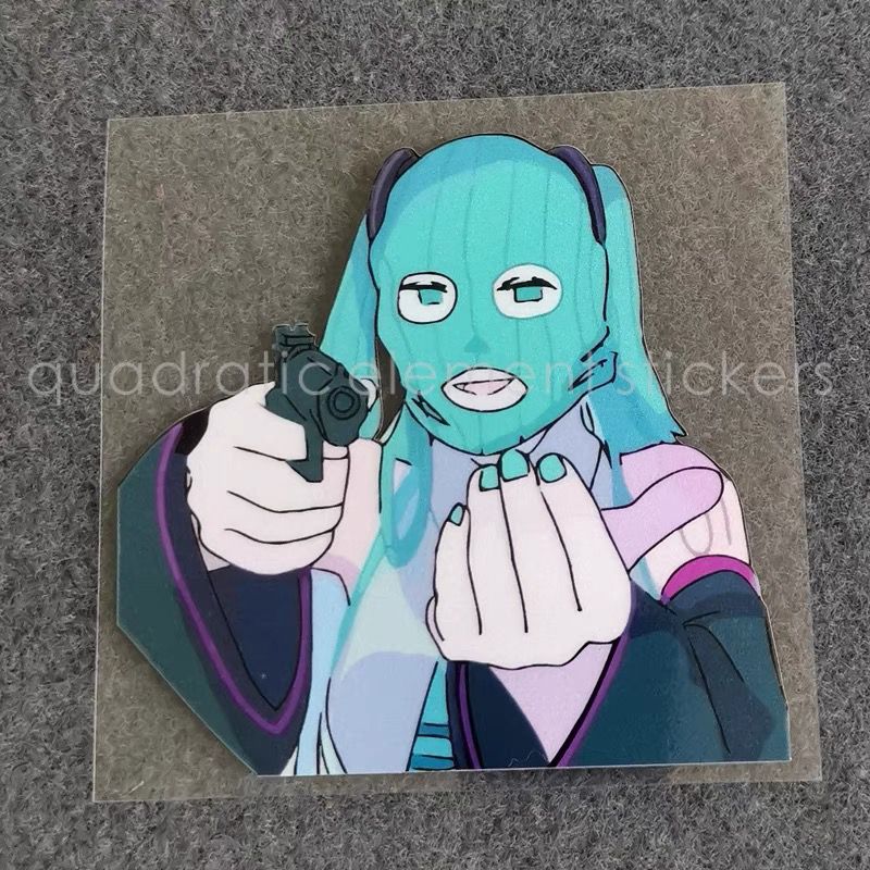 Miku Motorrad-Aufkleber, wasse – Cosplay Anime N Bewertung und Preis
