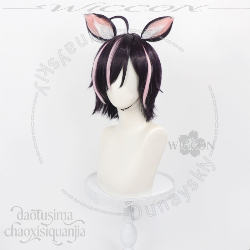 Anime Chainsmoker Katzen-Cospl – Cosplay Anime Black Hair Bewertung und Preis