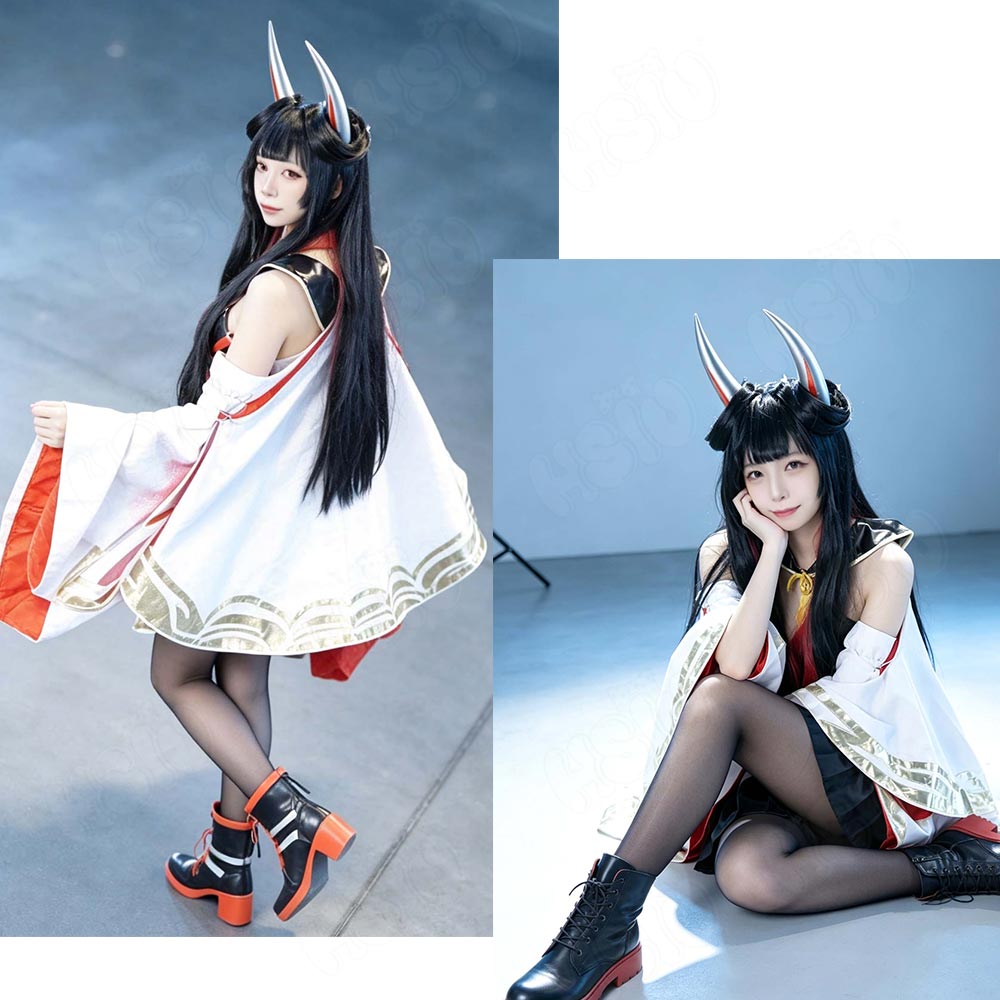 HSIU Game Azur Lane Hatsuzuki  – Anime Cosplay Long Black Hair Bewertung und Preis