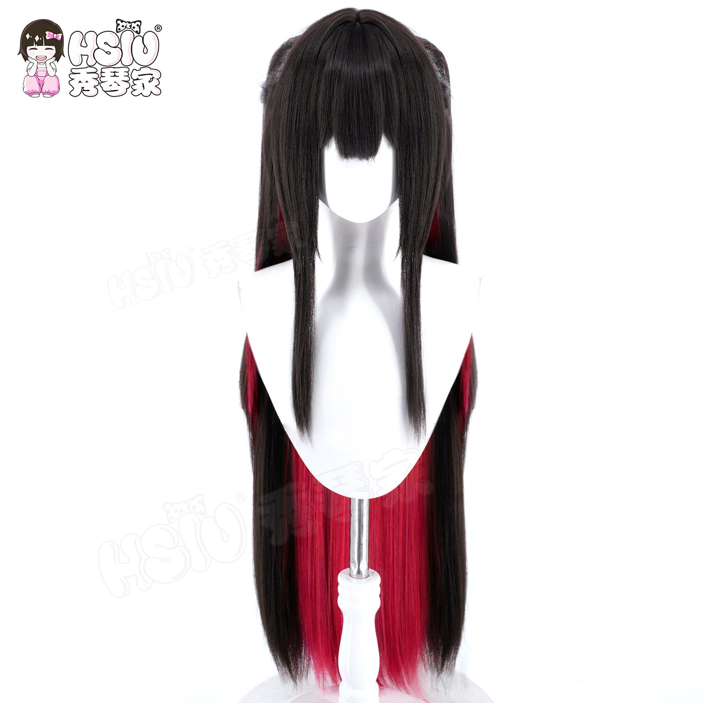 HSIU Game Azur Lane Hatsuzuki  – Anime Cosplay Long Black Hair Bewertung und Preis