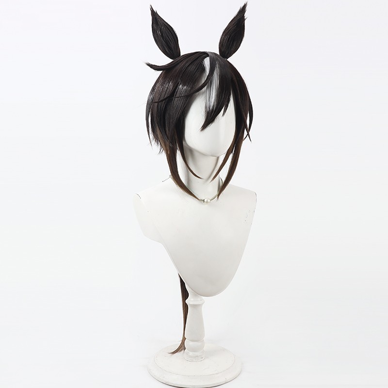 Umamusume Pretty Derby Stay Go – Anime Cosplay Long Black Hair Bewertung und Preis
