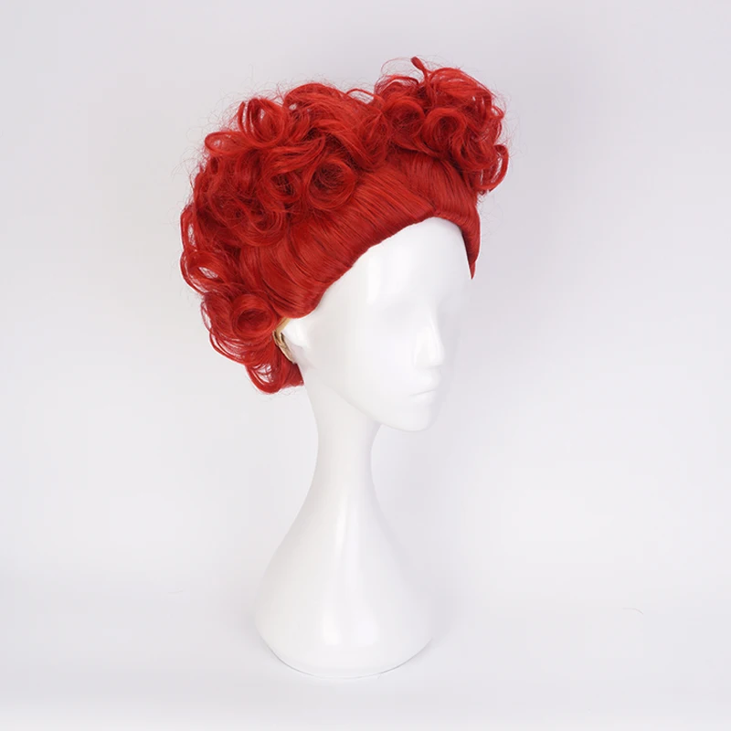 Alice Red Queen Cosplay Perück – Anime Cosplay Red Hair Bewertung und Preis
