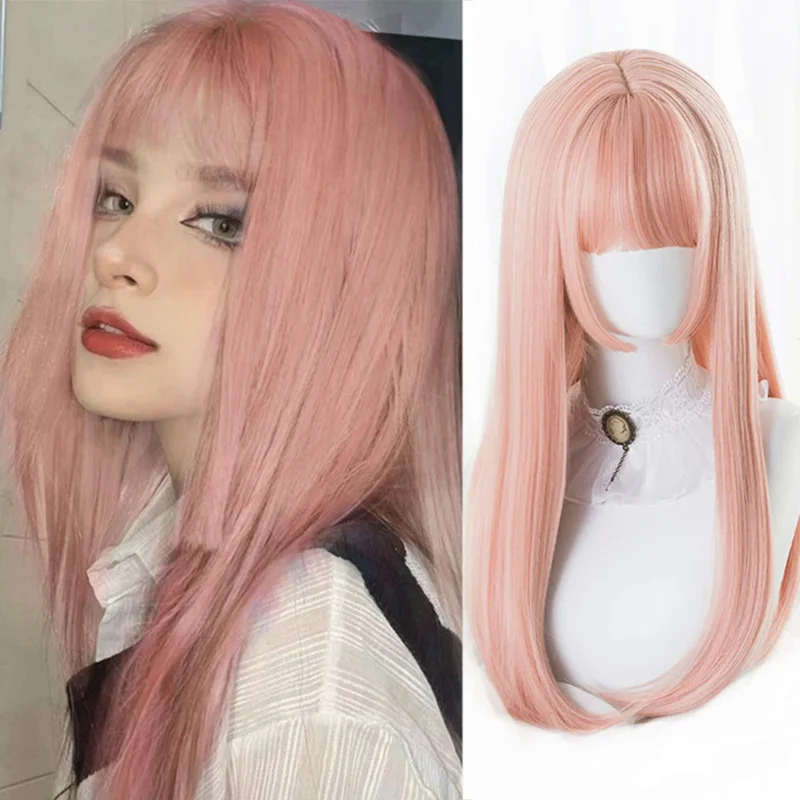 2026 Houyan synthetische lange – Anime Cosplay Long Black Hair Bewertung und Preis