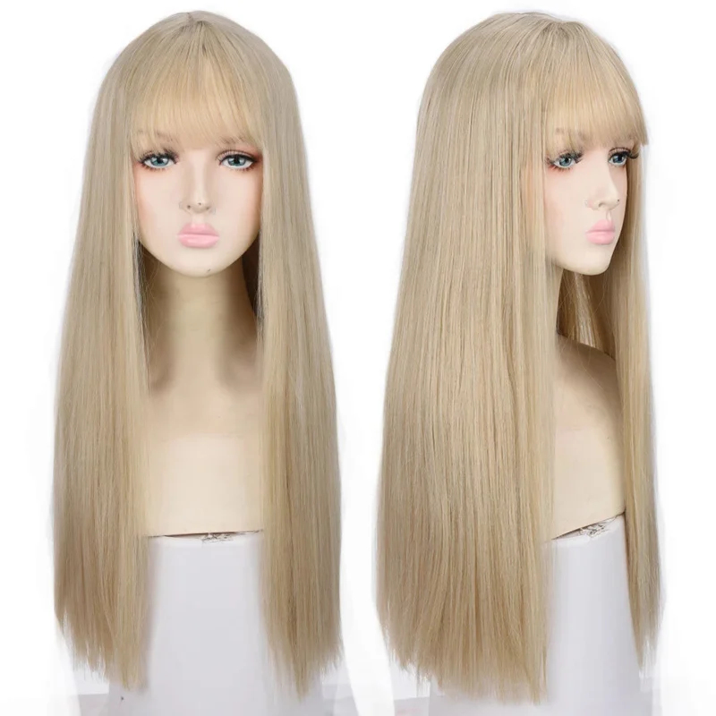 2026 Houyan synthetische lange – Anime Cosplay Long Black Hair Bewertung und Preis