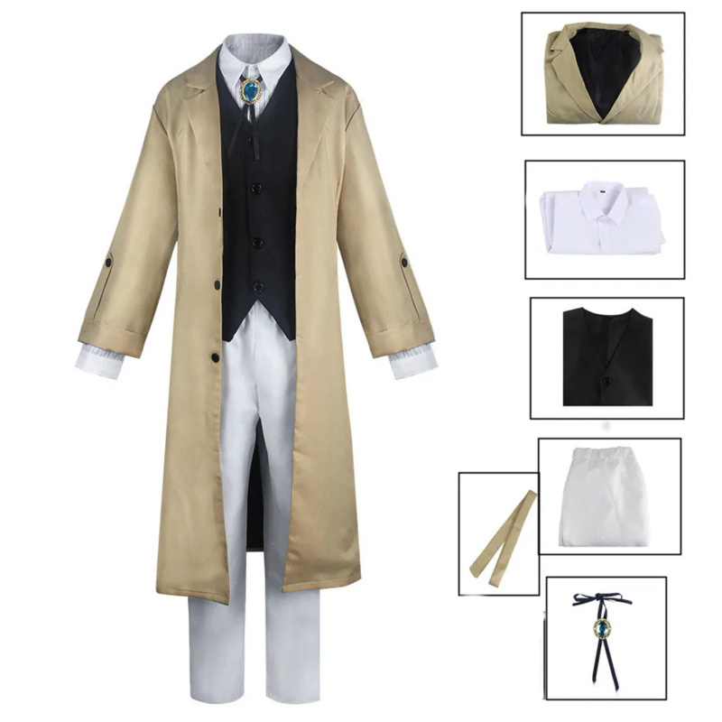 Bungo Stray Dogs Cosplay Dazai – Anime Cosplay Manga Bewertung und Preis