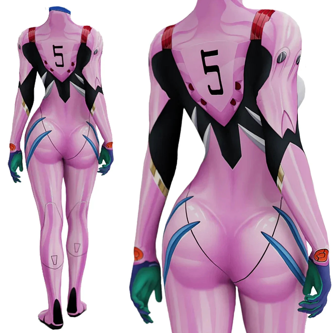 Anime EVA 05 Makinami Cosplay  – Anime Cosplay Girl Bewertung und Preis