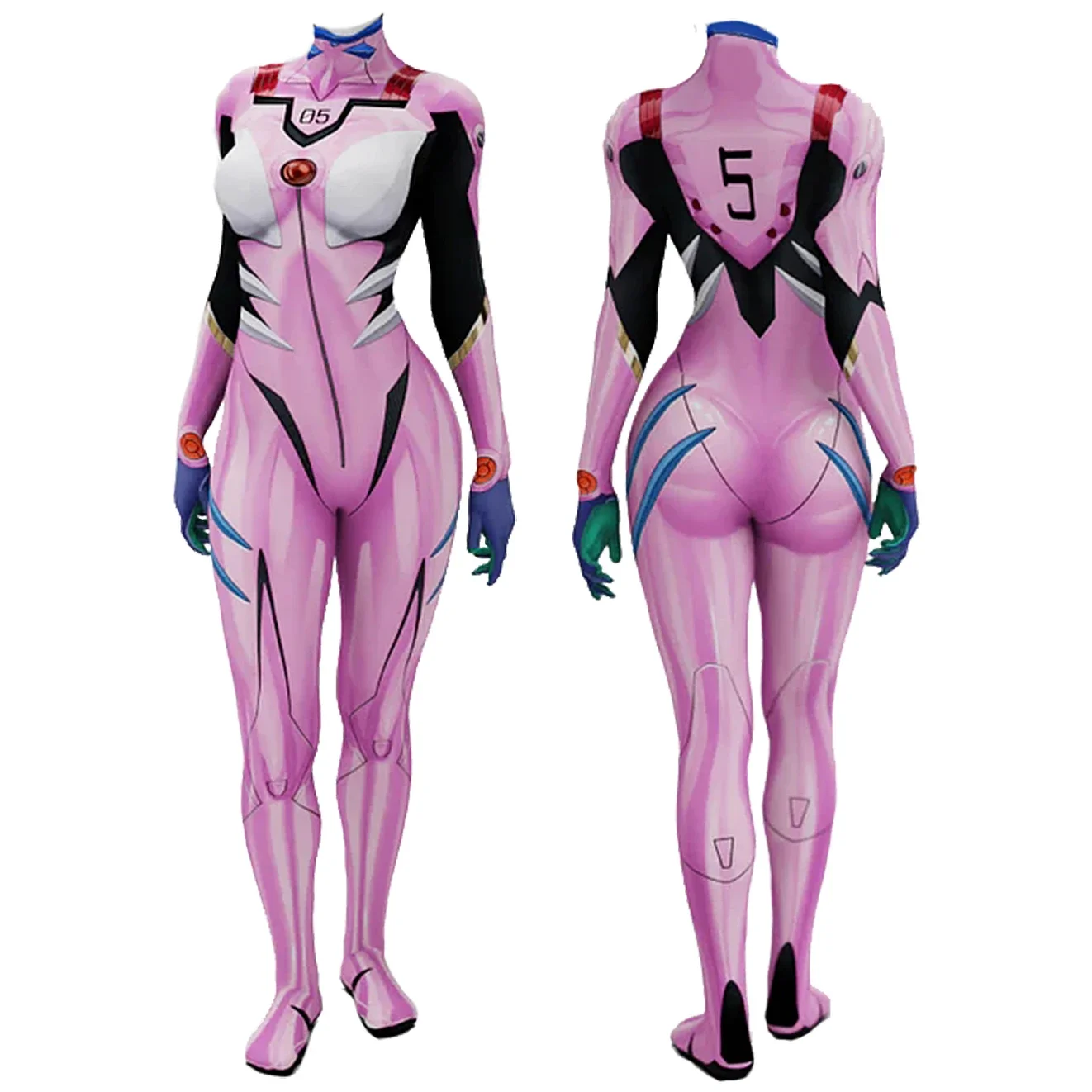 Anime EVA 05 Makinami Cosplay  – Anime Cosplay Girl Bewertung und Preis
