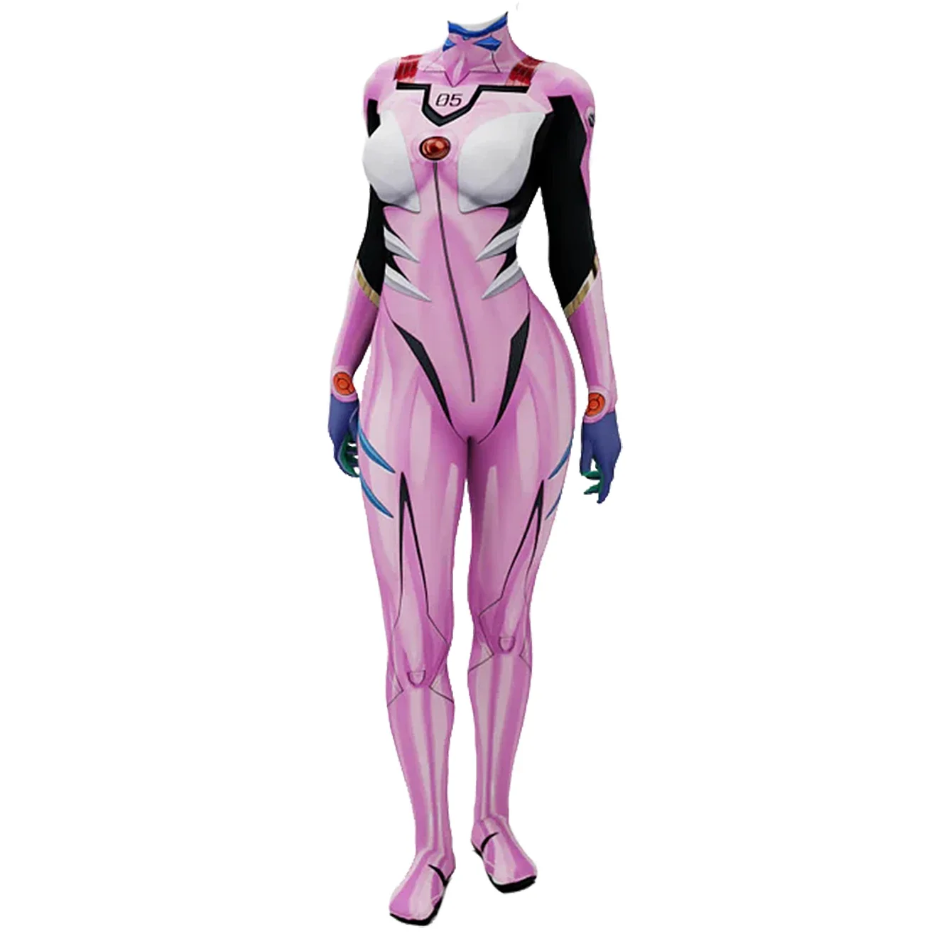 Anime EVA 05 Makinami Cosplay  – Anime Cosplay Girl Bewertung und Preis