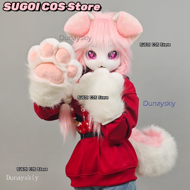 aBcSCS*Fursuit Kopfmaske Kigur – Anime Cosplay With Mask Bewertung und Preis