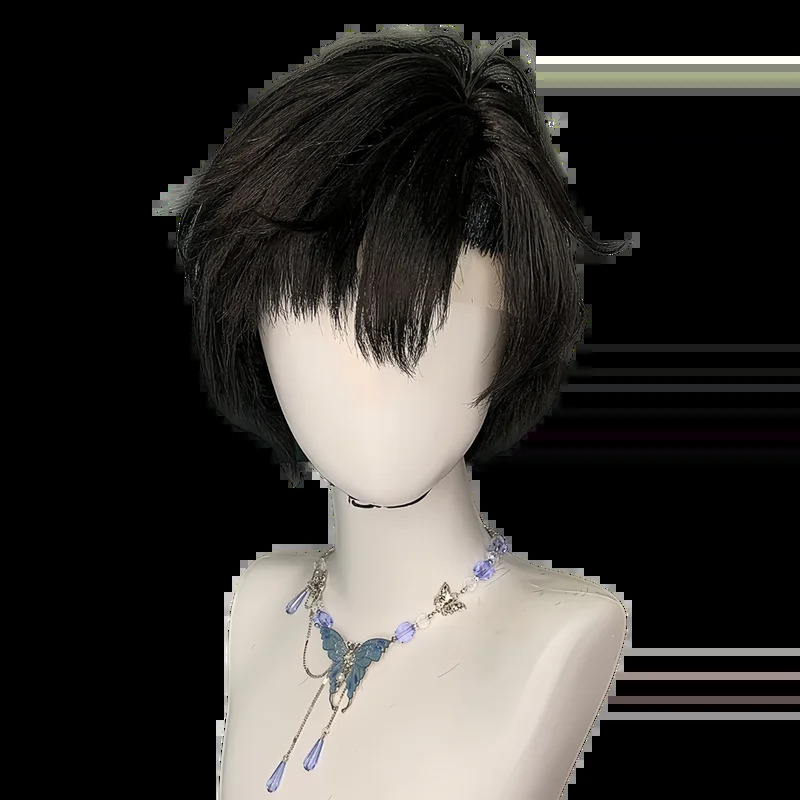 CyAlien Stage Ivan Perücke Ani – Cosplay Anime Black Hair Bewertung und Preis