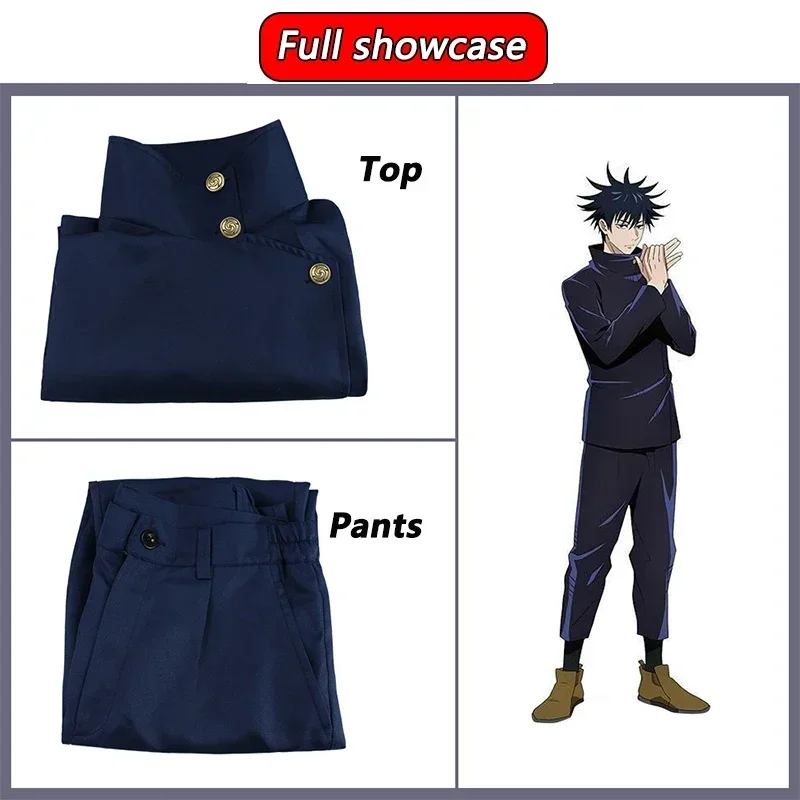 Fushiguro Megumi Cosplay Kostü – Jujutsu Kaisen Uniform Bewertung und Preis