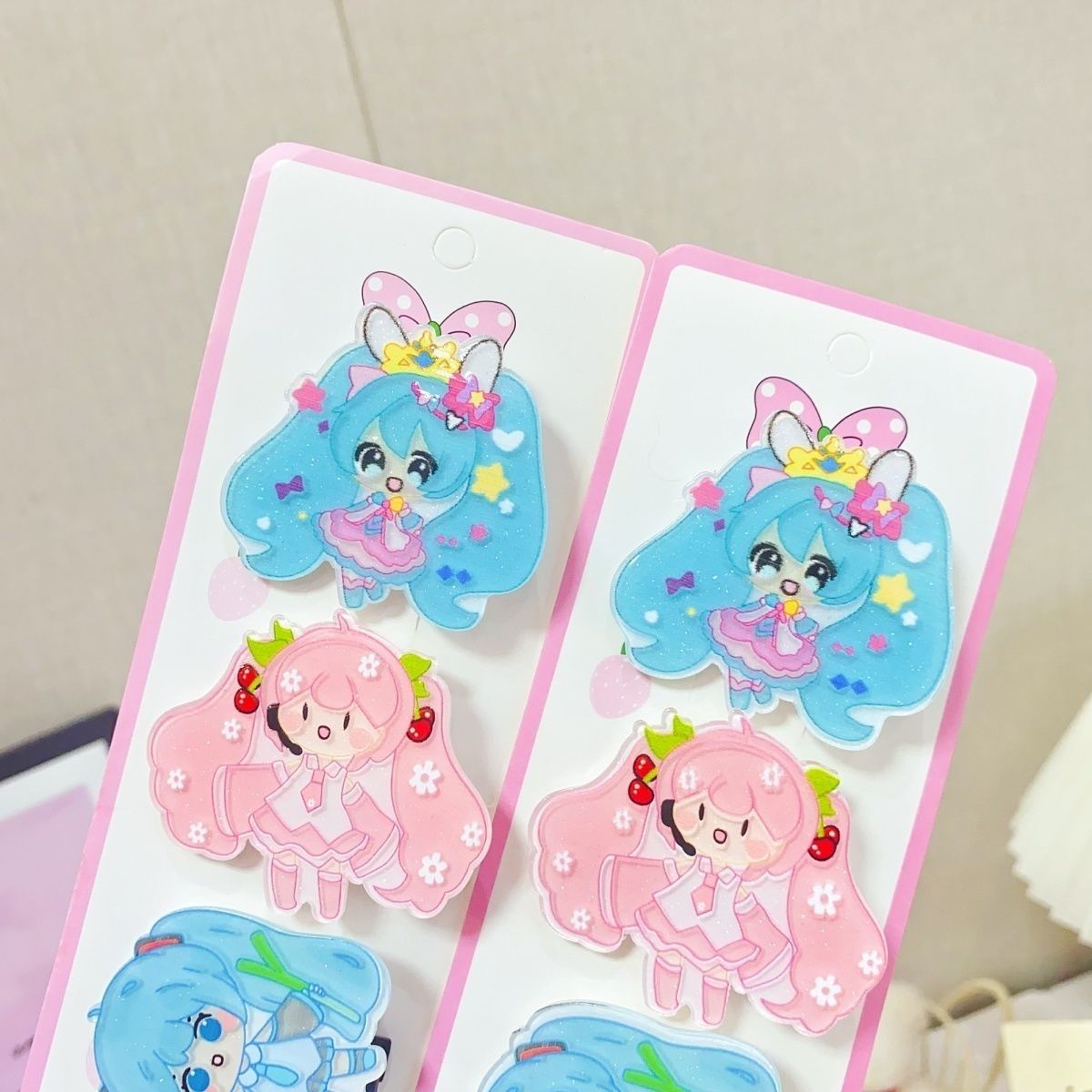 Hatsune Miku Cartoon-Haarspang – Cosplay Anime N Bewertung und Preis