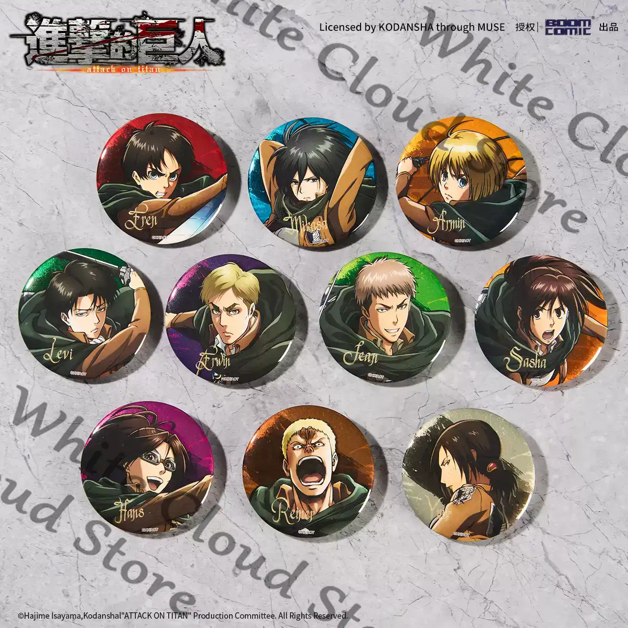 Anime Attack on Titan Levi Ack – Anime Cosplay Drawing Bewertung und Preis