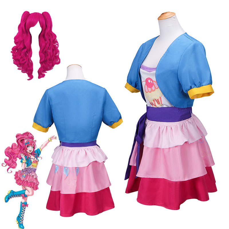 Anime Little Pony Pinkie Pie C – Anime Cosplay Little Girl Bewertung und Preis