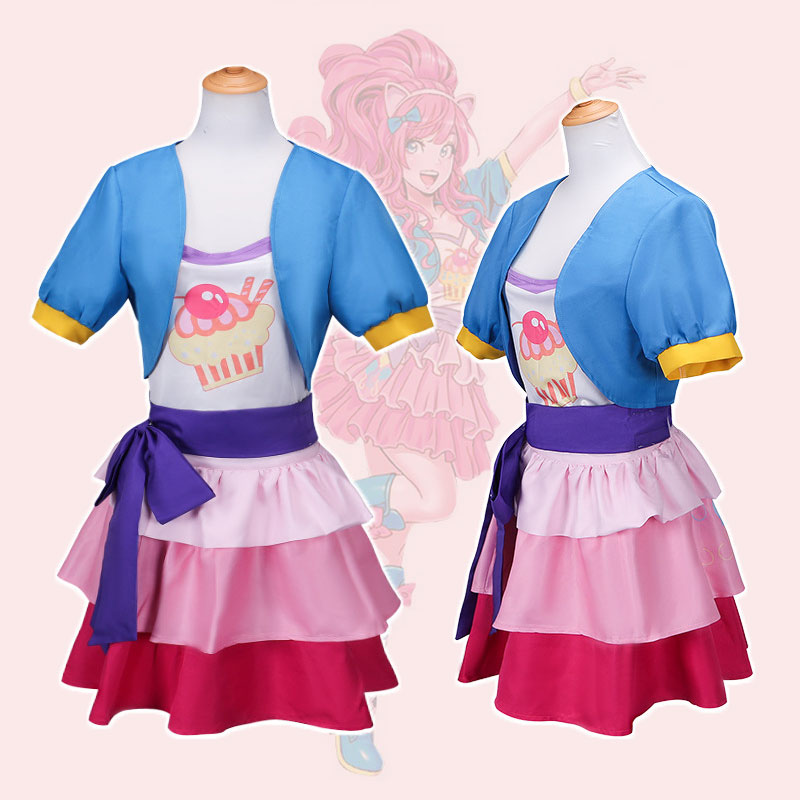 Anime Little Pony Pinkie Pie C – Anime Cosplay Little Girl Bewertung und Preis