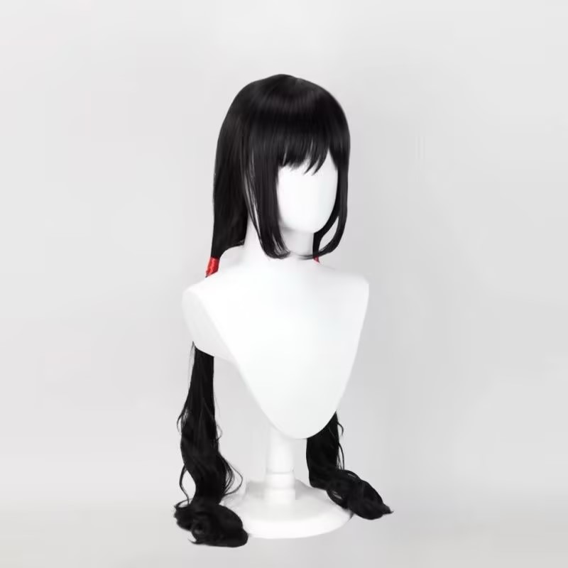 Anime Cos BLOOD-C Saya Kisarag – Anime Cosplay Long Black Hair Bewertung und Preis