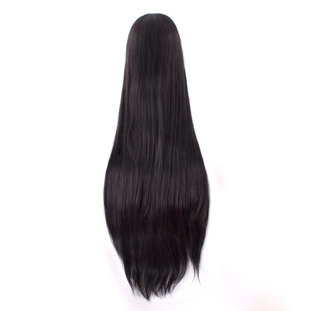 40 Zoll 100 cm lange gerade Co – Anime Cosplay Long Black Hair Bewertung und Preis