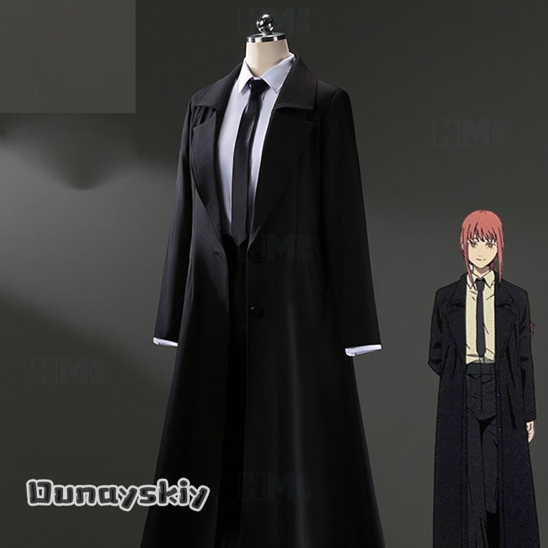 Anime Mann Makima Cosplay Kost – Chainsaw Man Cosplay Bewertung und Preis