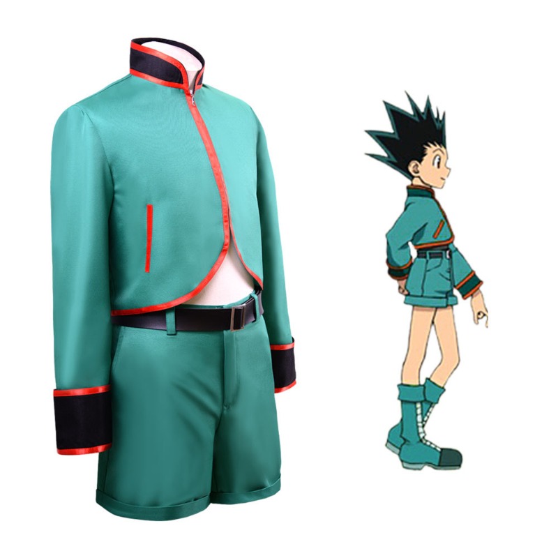 Jäger x Jäger Gon Freecss Cosp – Hunter X Hunter Uniform Bewertung und Preis